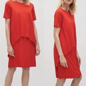 COS Asymmetrical Layered Dress